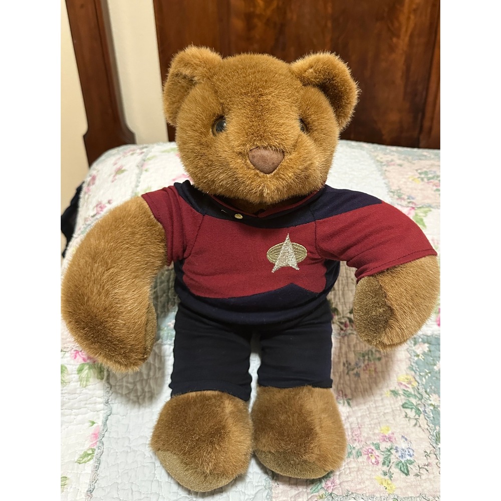 Fiesta STARFLEET BEAR 1998 15"  Star Trek Paramount Pictures L0012ST